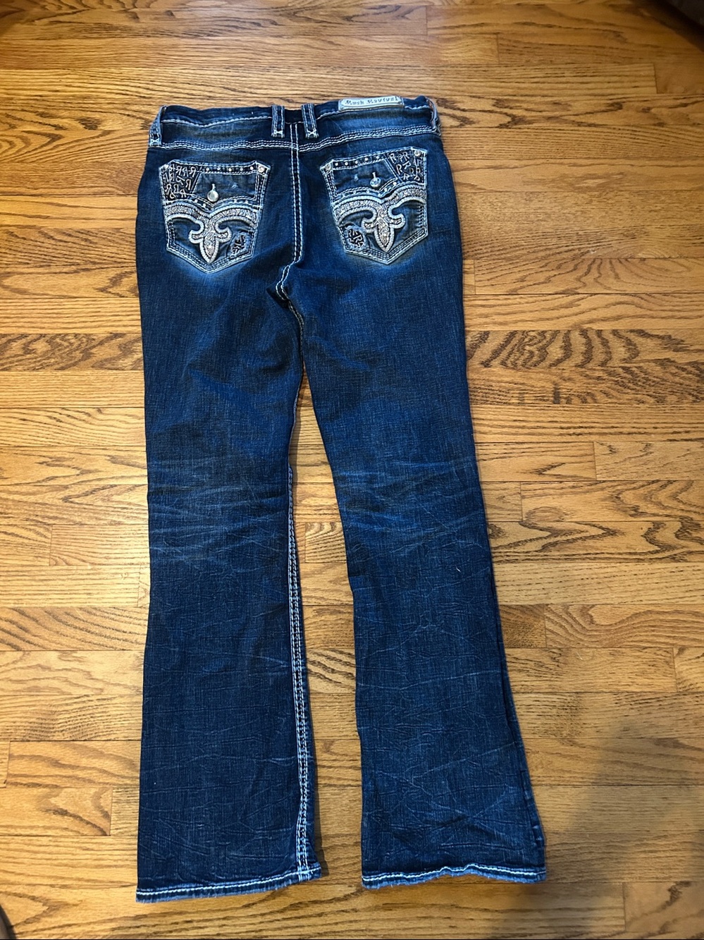 Rock Revival Alana Curvy High Rise Bootcut Jeans size 34 - Picture 6 of 9